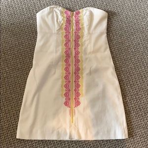 Lilly Pulitzer strapless dress